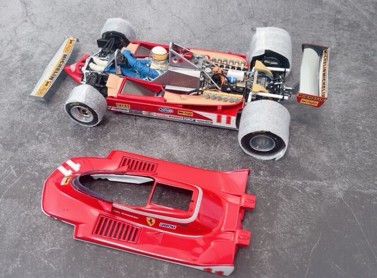 エグゾト 1/18 フェラーリ 312T4 ベルギーGP ジョディー・シェクター