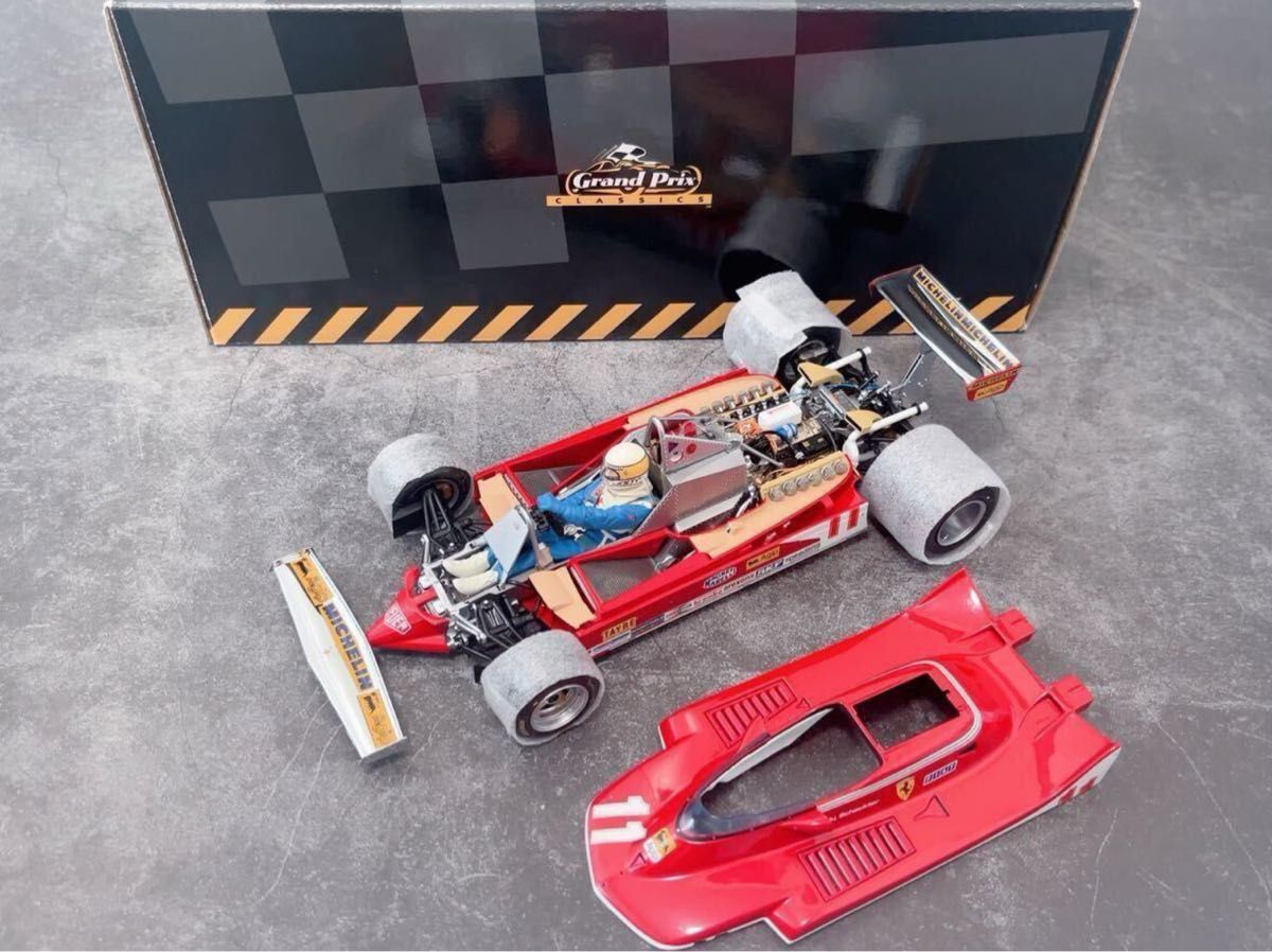 エグゾト 1/18 フェラーリ 312T4 ベルギーGP ジョディー・シェクター