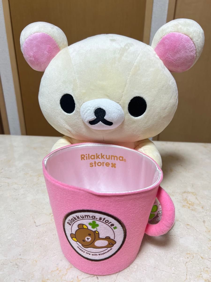 希少 レア商品 リラックマストア限定 コリラックマぬいぐるみ小物入れ