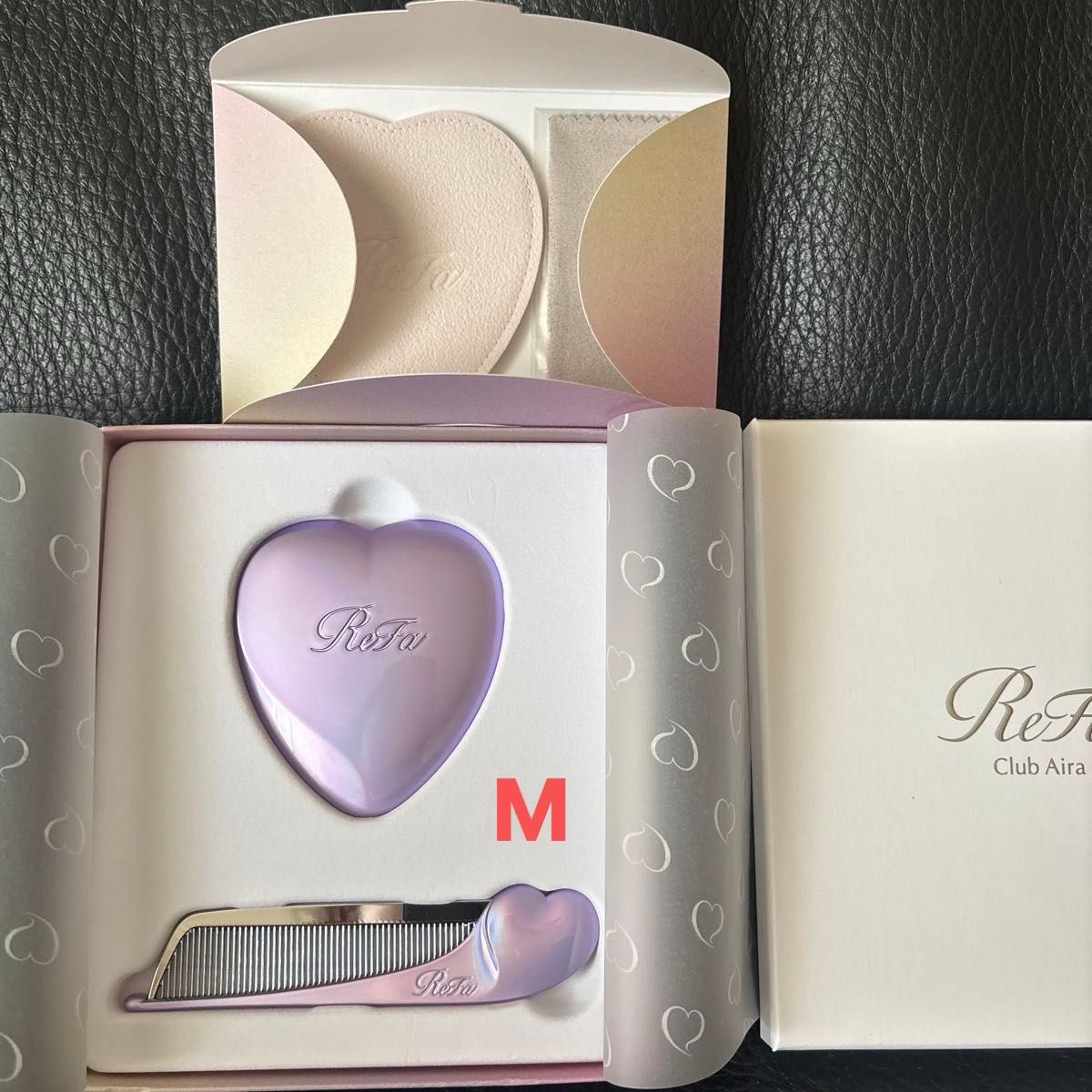 新品 ReFa 2点セット 限定カラー シルキーパープル ハートコームアイラ