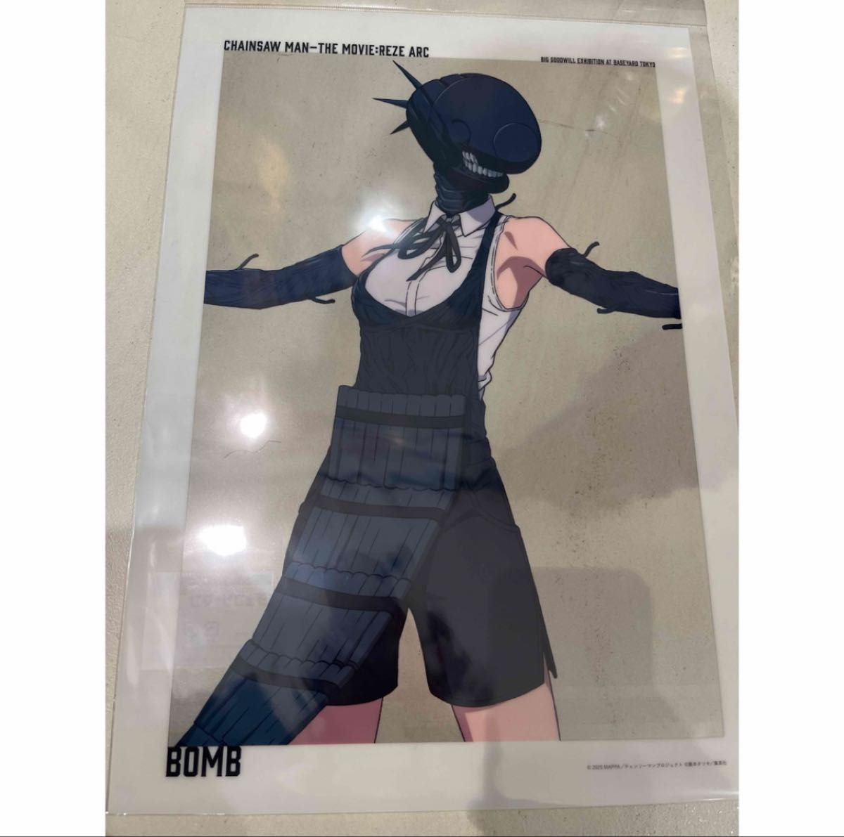 チェンソーマン ベースヤードトーキョー 大交流展 クリアポスター立ち