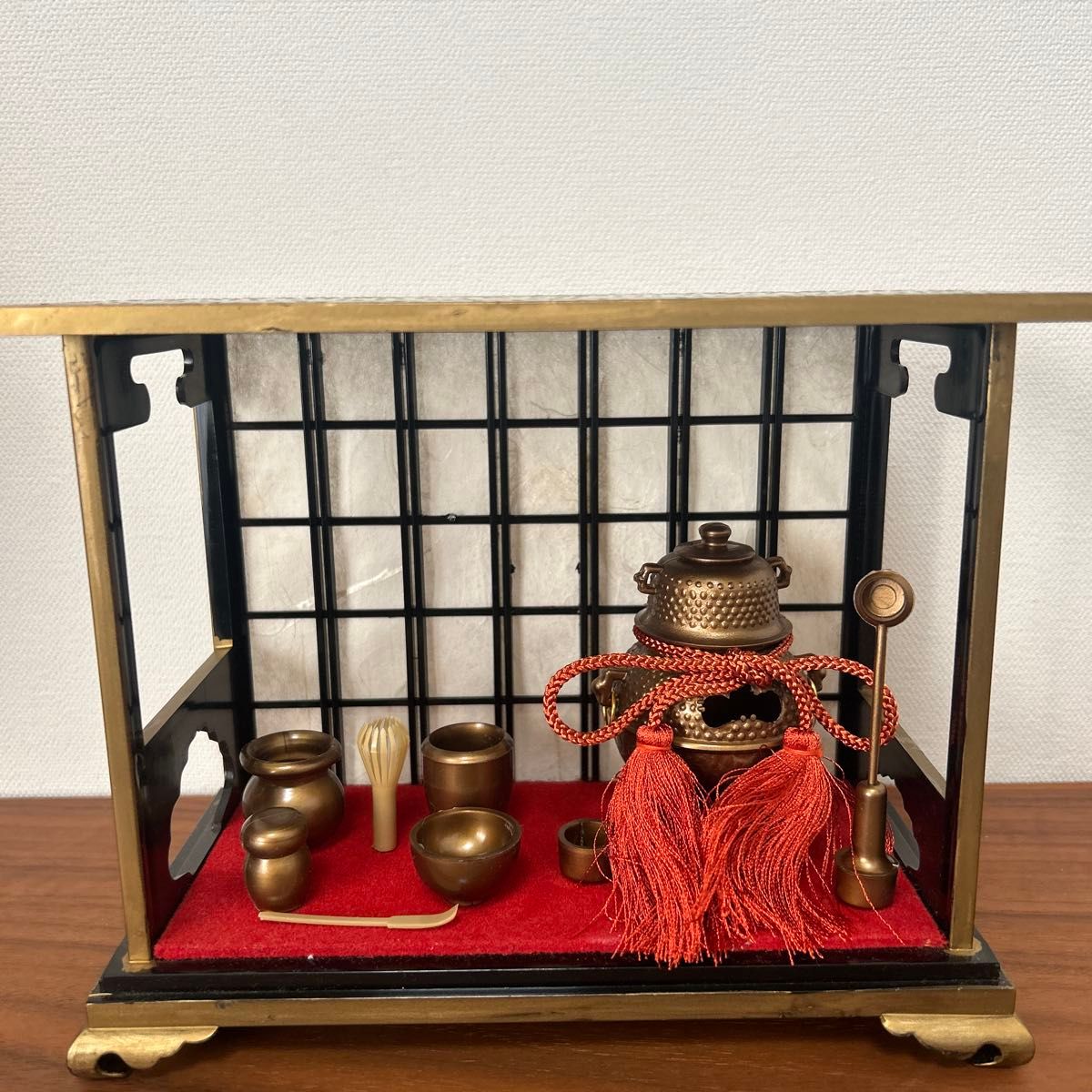 雛道具 茶道具 雛飾り ミニチュア アンティーク ひな人形 レトロ