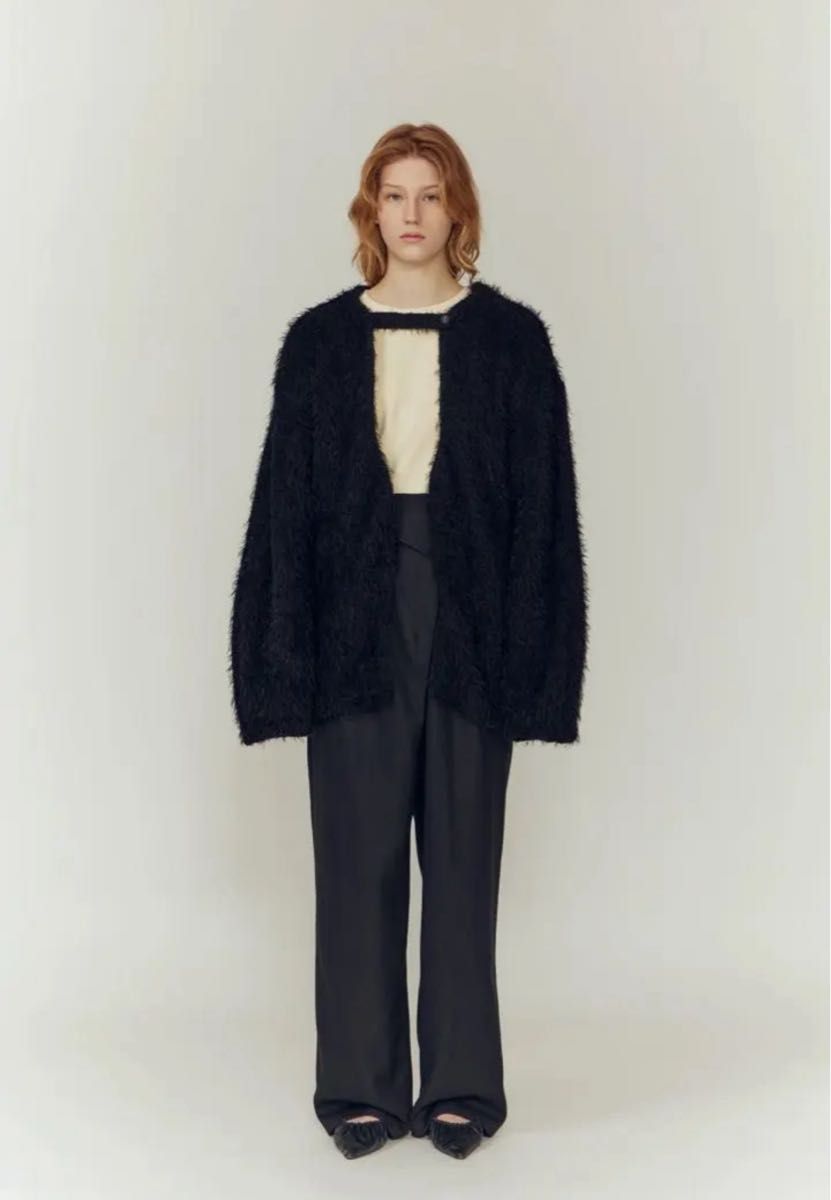 eaphi COCOON SHAGGY JACKET EAPHI COCOON SHAGGY JACKET