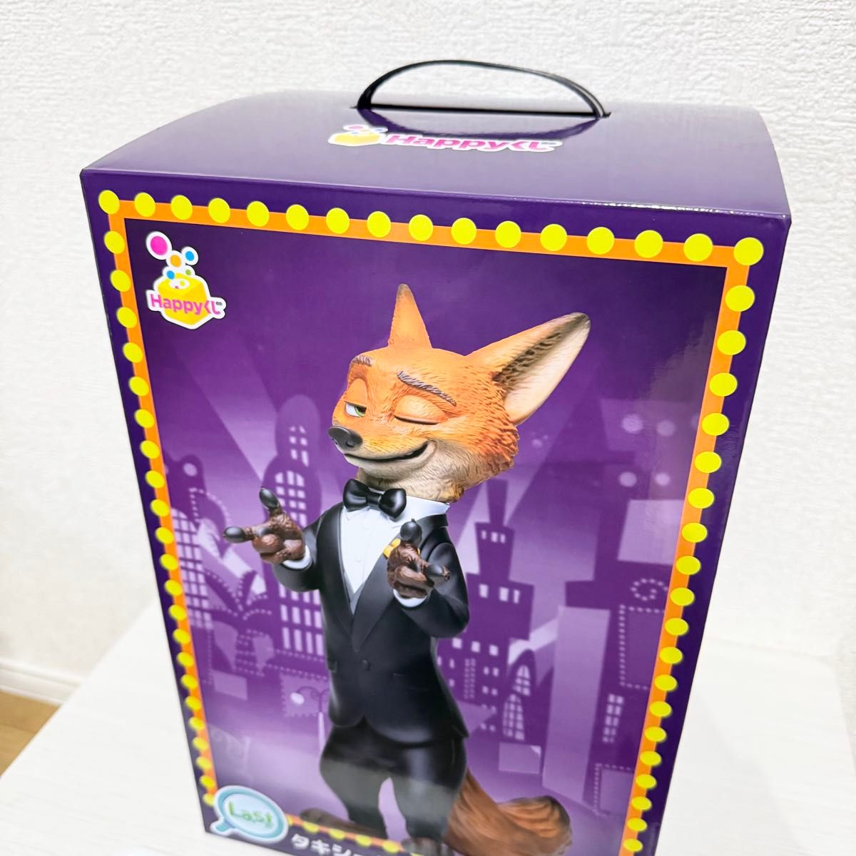 新品】 ズートピア2 Happyくじ Last賞 ニック タキシード フィギュア