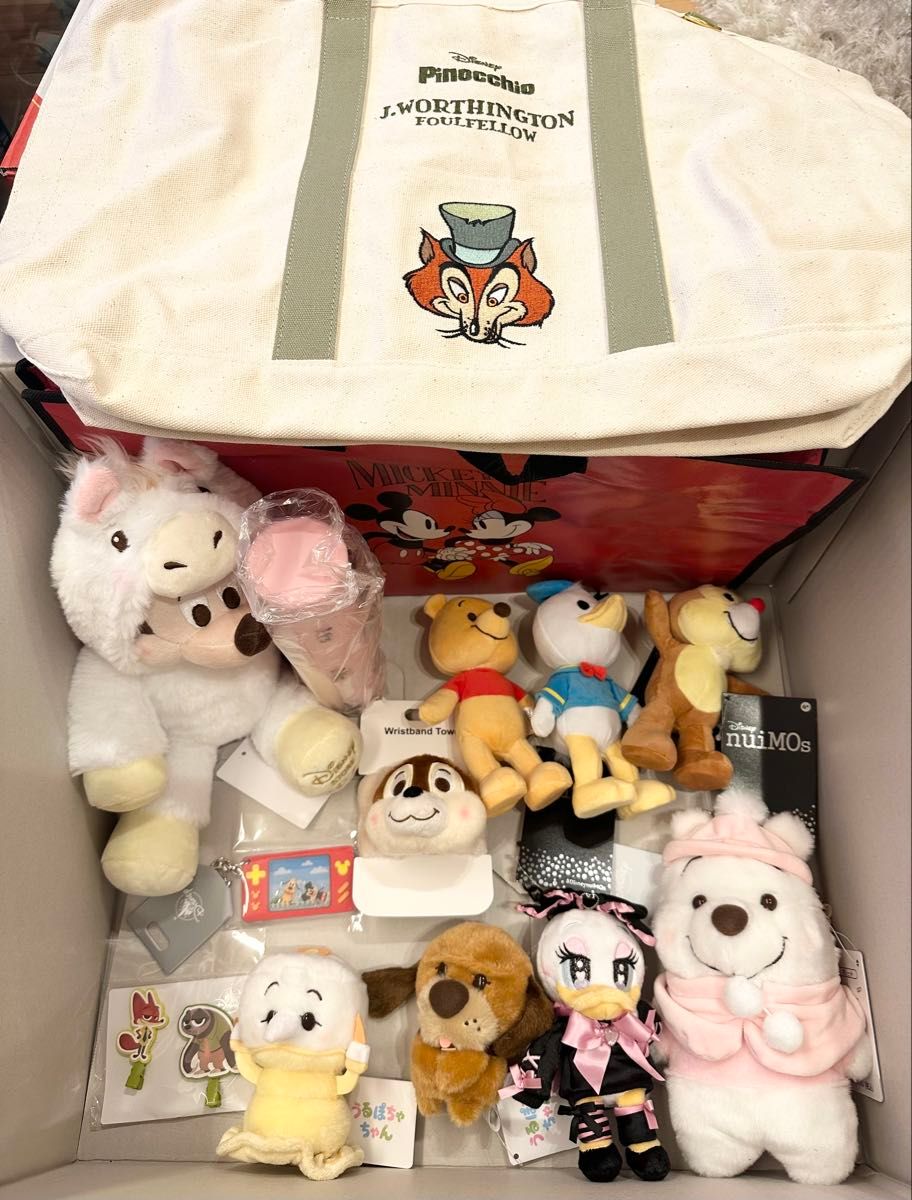 ディズニーストア 福袋 2026 ラッキーボックス ラッキーバッグ ミニー