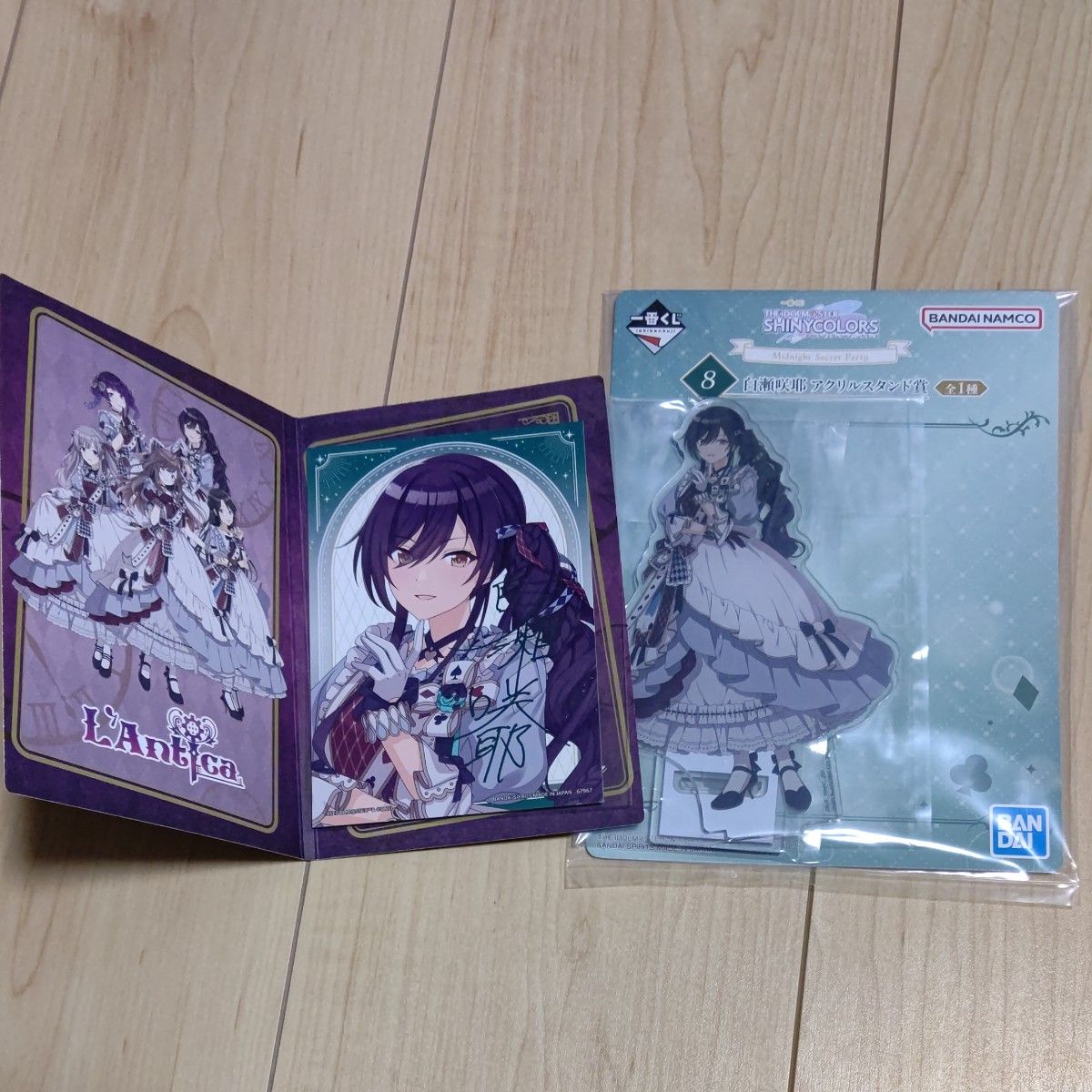 一番くじ アイドルマスター アクリルスタンド 20点 案内状 14点 一番