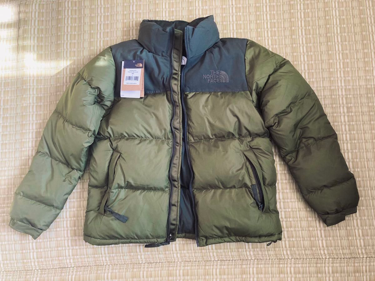 THE NORTH FACE ノースフェイス ダウンジャケット ヌプシ グリーン 600