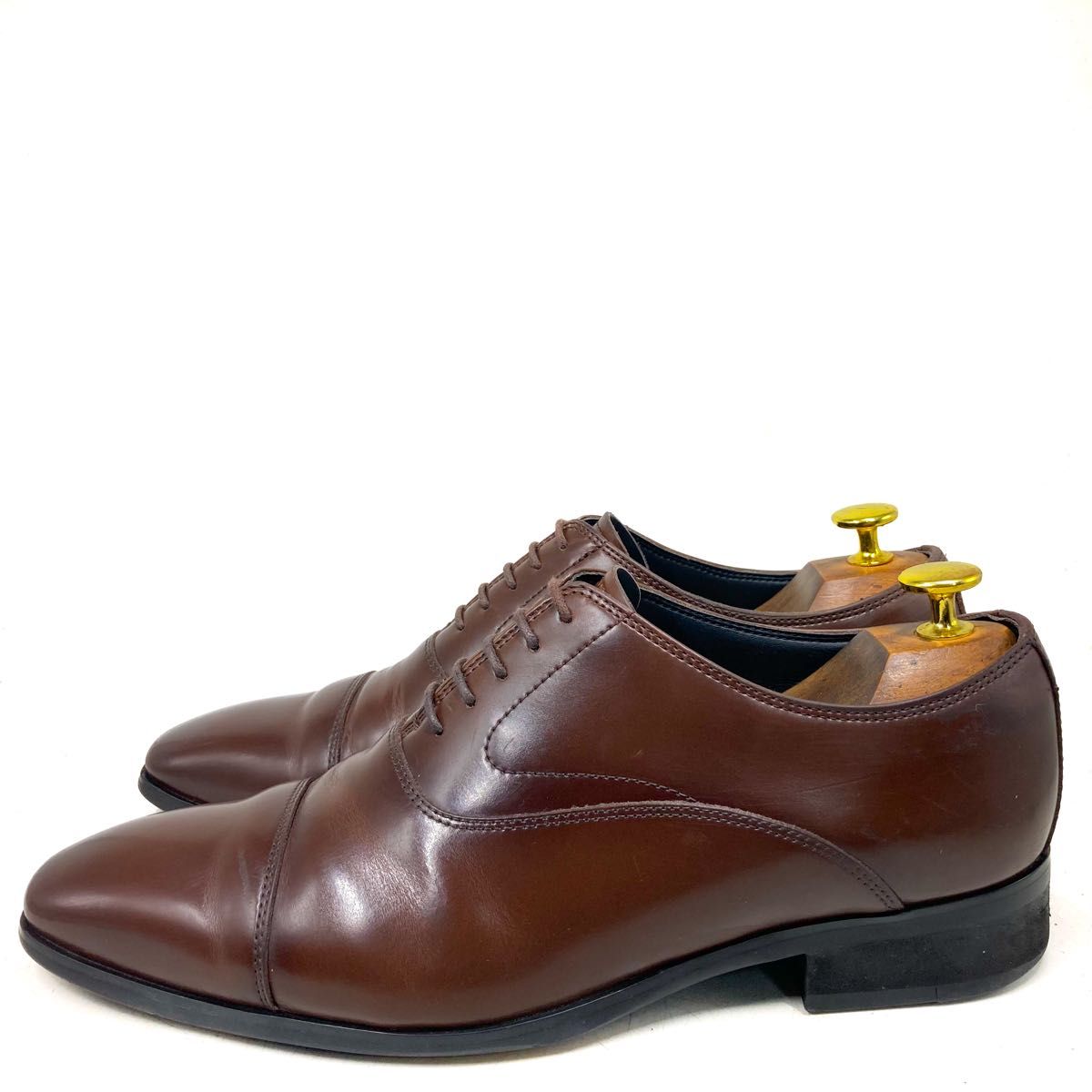 REGAL リーガル 内羽根式ストレートチップ V234 茶 ブラウン 25cm 革靴