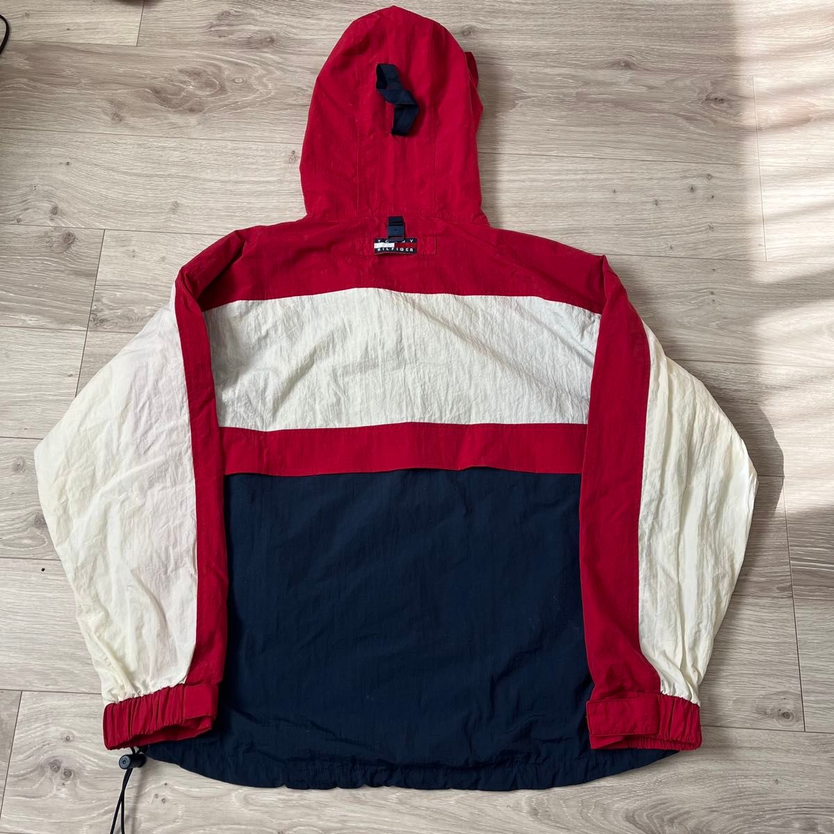 90s T-Pablow 着用 トミーヒルフィガー ナイロン アノラックパーカー