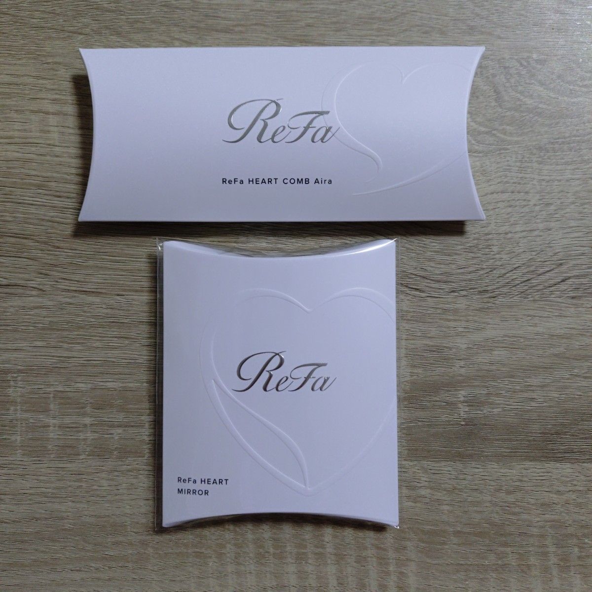 先行 新品未開封 リファハートコームアイラ ハートミラー シルキー