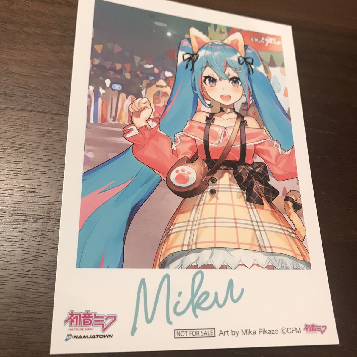 Yahoo!オークション - 初音ミク in ナンジャタウン 2020 特典 ブロマイ
