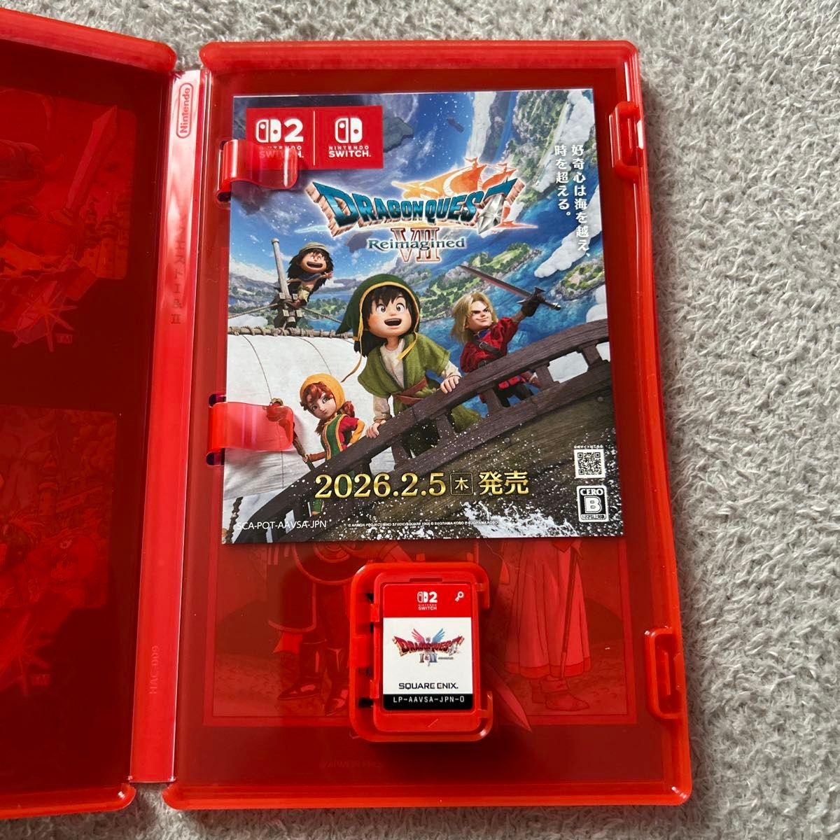 ドラゴンクエストI・II Nintendo Switch 特典キラカード付き