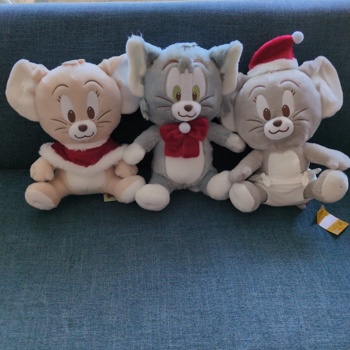 トムとジェリークリスマスBIGぬいぐるみ全3種コンプリート｜Yahoo