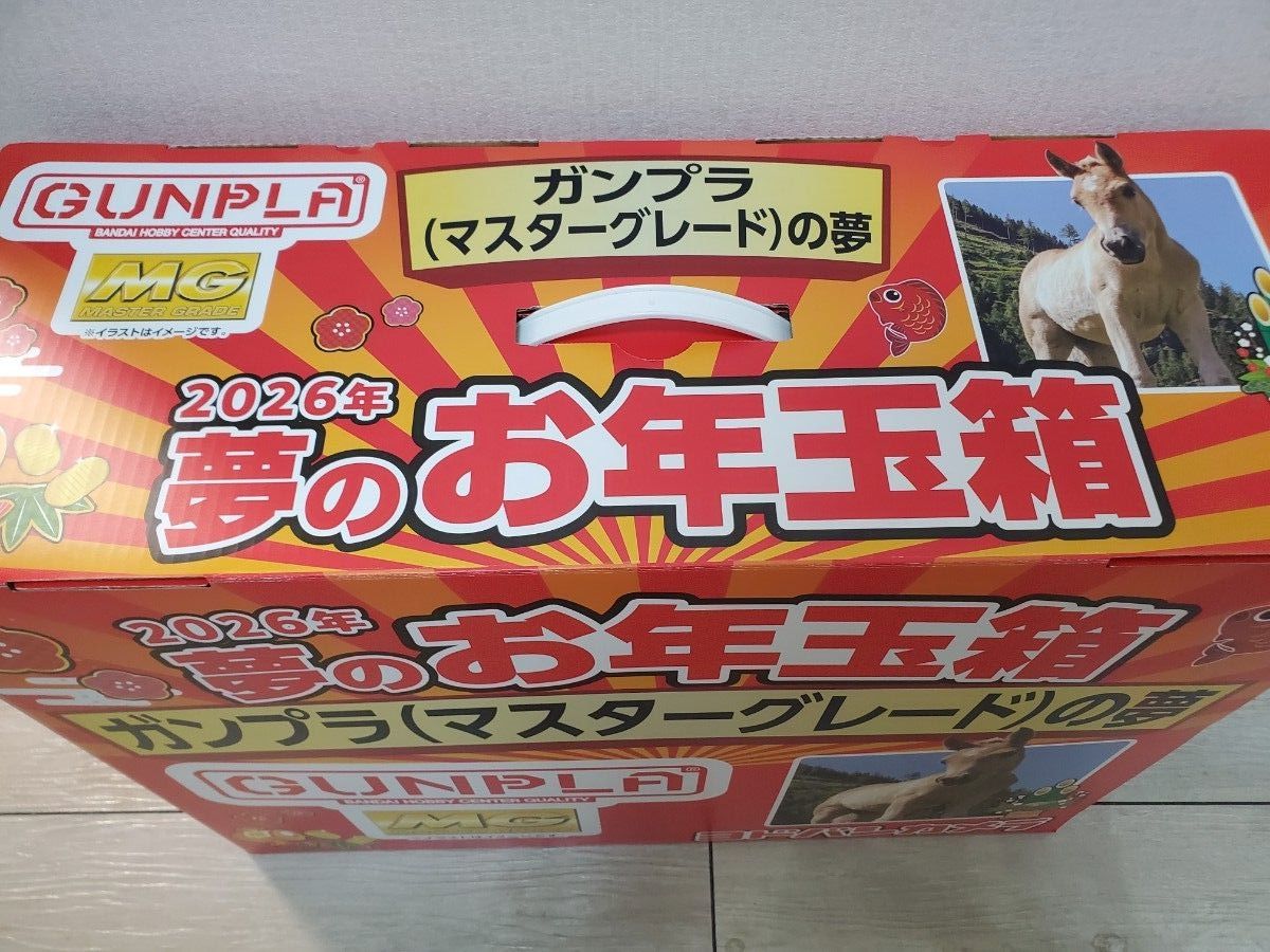 ヨドバシカメラ2026年夢のお年玉箱 ガンプラの夢 マスターグレード