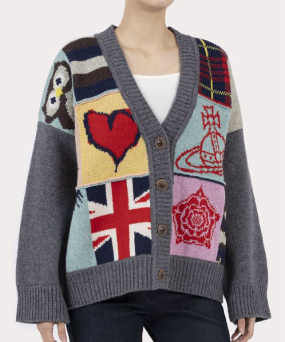 Vivienne Westwood パッチワークチャンキーニット｜Yahoo!フリマ（旧