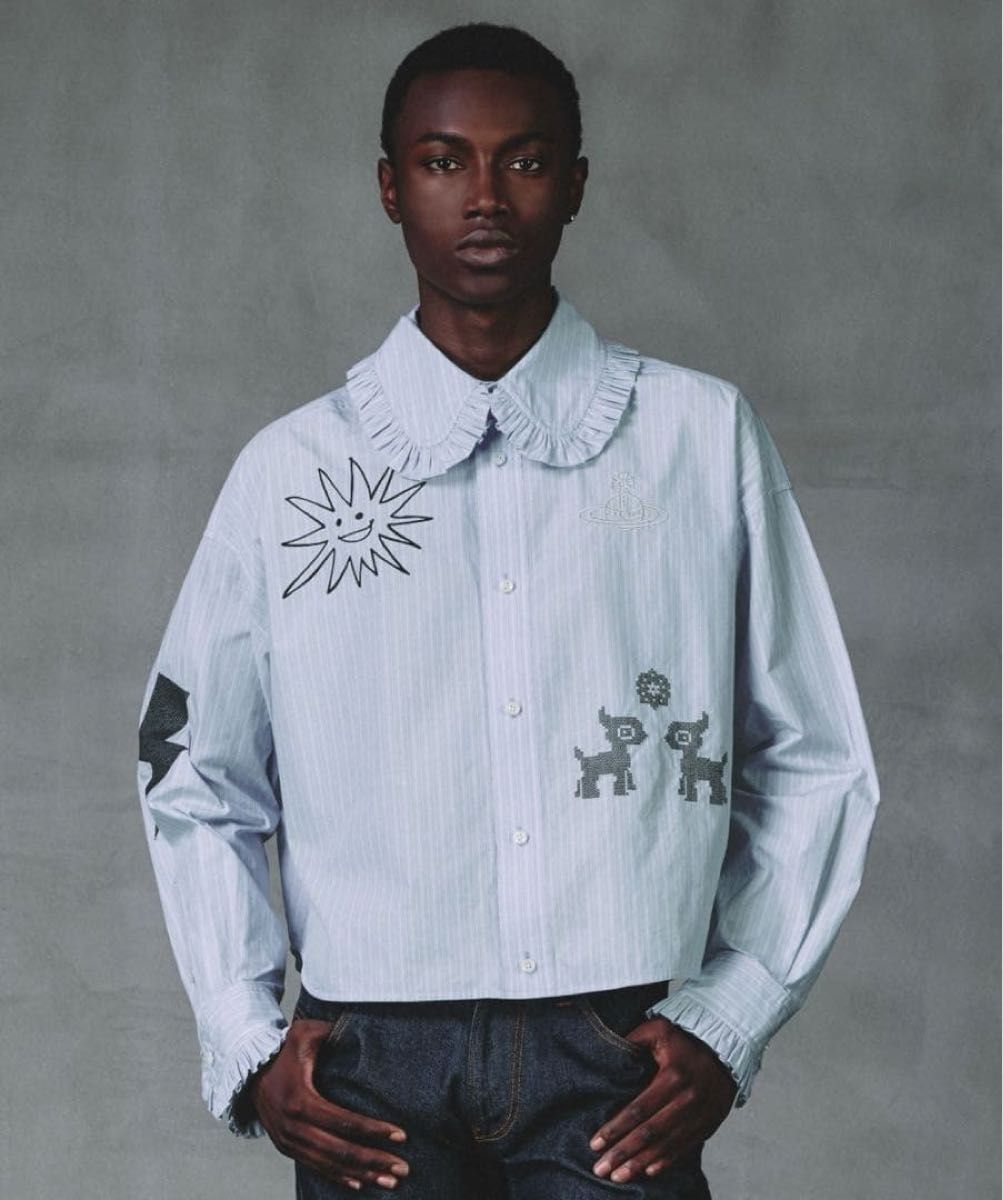 Vivienne Westwood 刺繍 FRILL SHIRTS 限定店舗｜Yahoo!フリマ（旧