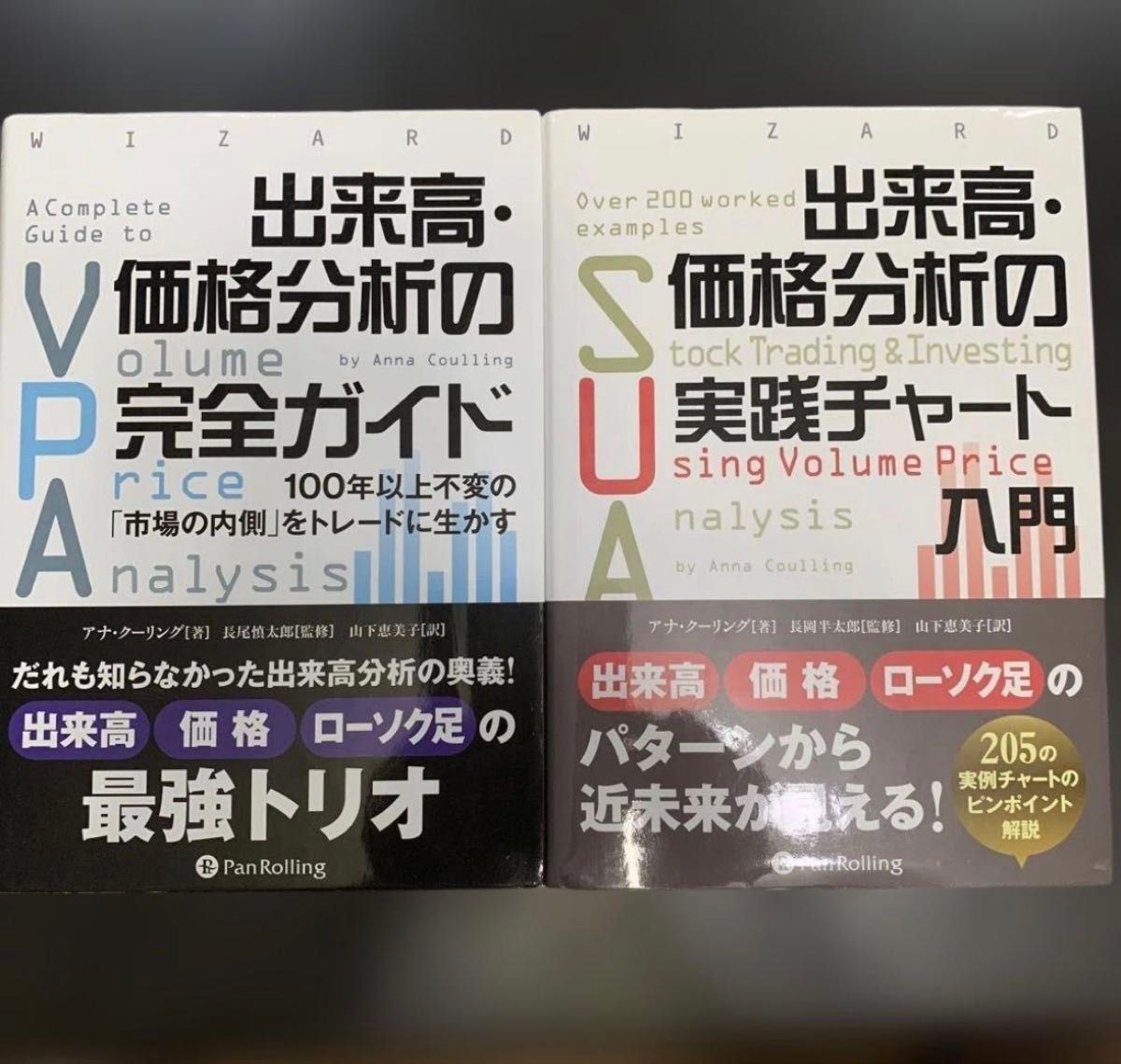 出来高・価格分析の完全ガイド・実践チャート入門 2冊セット パン