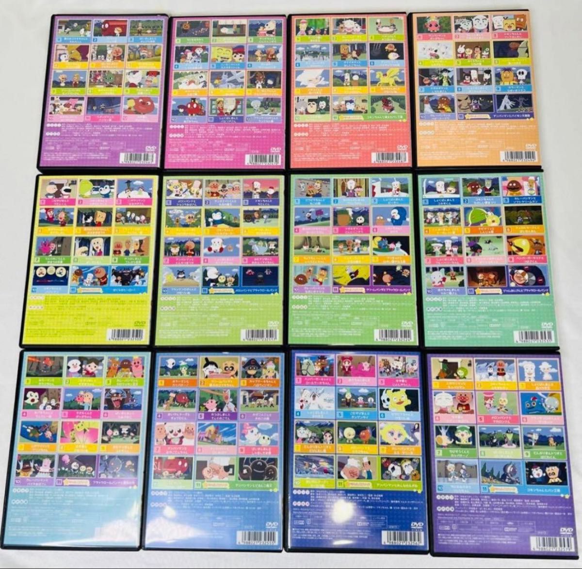 それいけ アンパンマン DVD 12枚セット 新品ケース付き 全巻セット