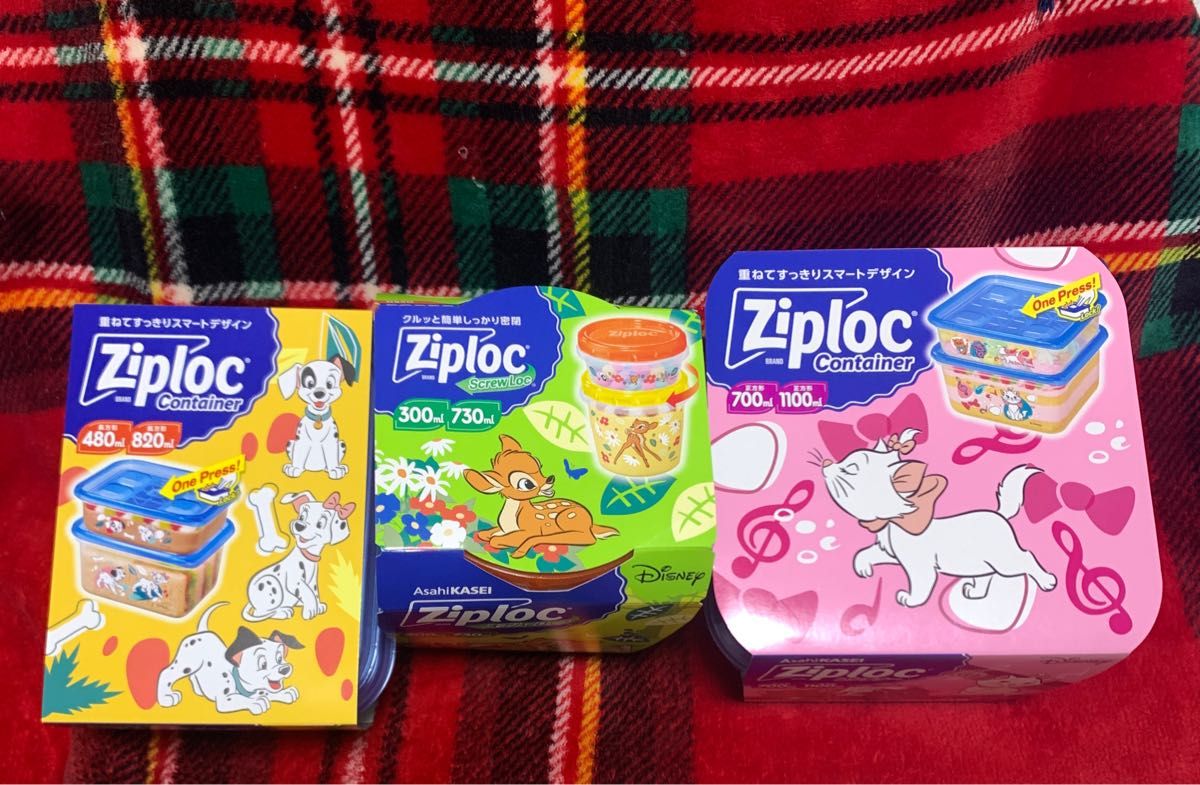 ジップロック コンテナ ディズニー Disney 2025 保存容器 Ziploc
