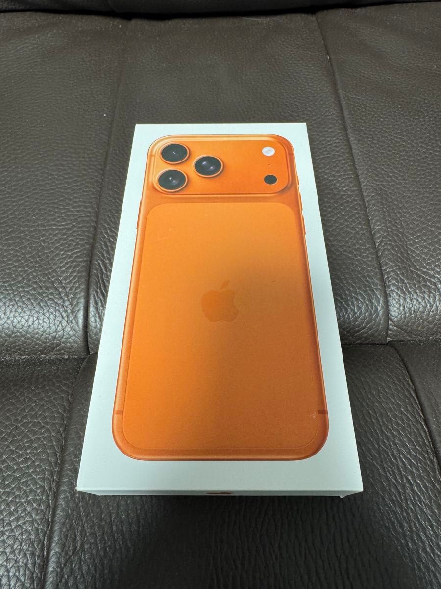 残りわずか未開封アップルiPhone 17 Pro Max 256GB コズミックオレンジ