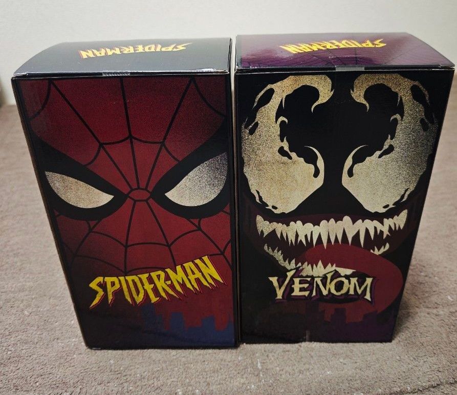 BE@RBRICK 400% スパイダーマン ヴェノム Happyくじ SP賞 L@ST賞