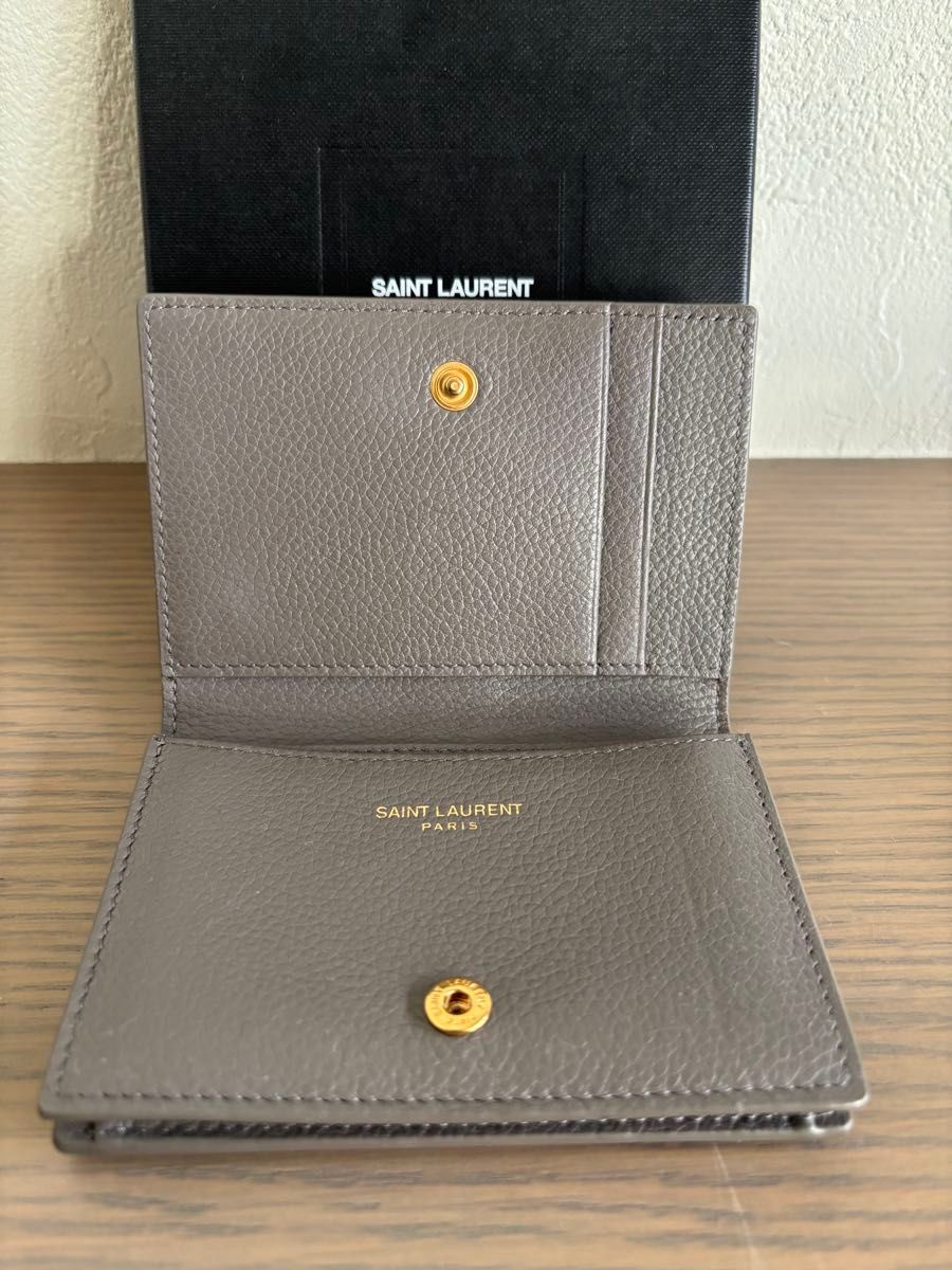 サンローラン・パリ YSLライン ビジネス カードケース 名刺入れ 型番