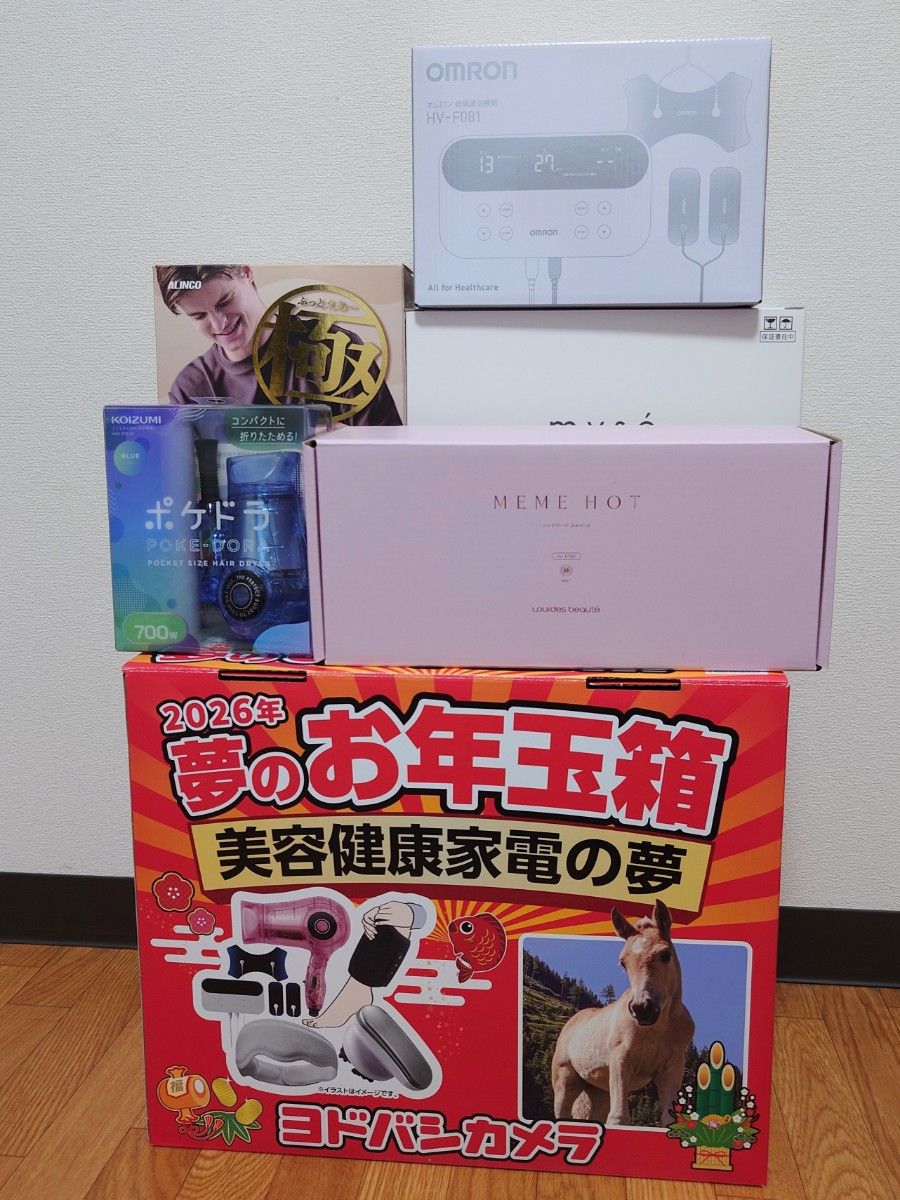 ヨドバシカメラ Yodobashi Camera 夢のお年玉箱2026 美容健康家電の夢