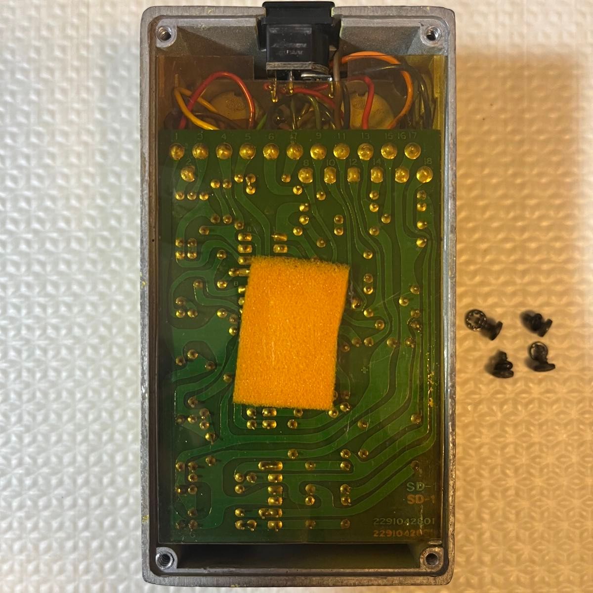 初年度 A基板 1981年6月 BOSS SD-1 日本製 MADE IN JAPAN オペアンプ