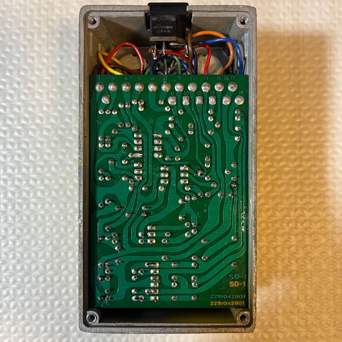 初年度 A基板 1981年6月 BOSS SD-1 日本製 MADE IN JAPAN オペアンプ