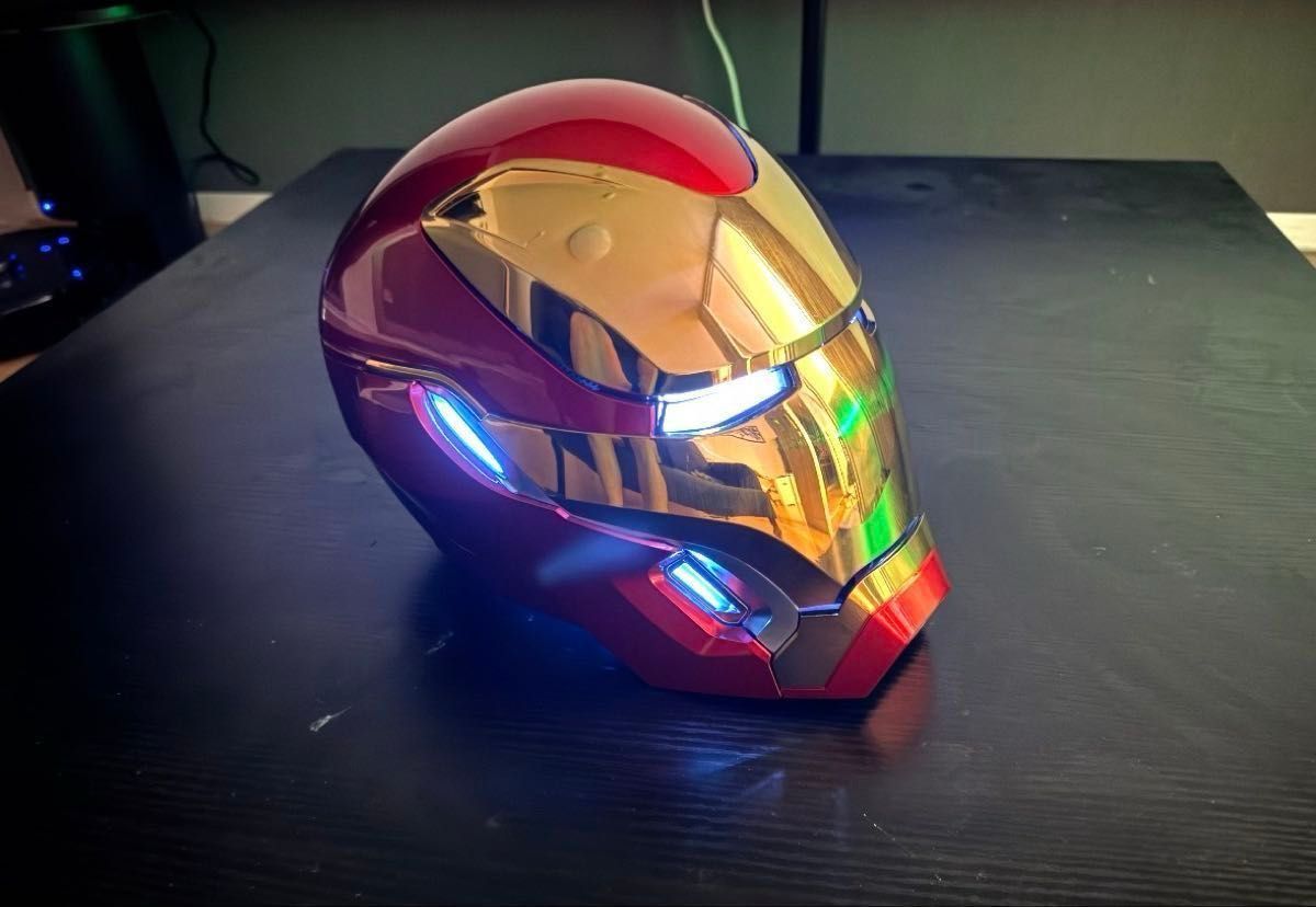 アイアンマンmark50 マスク ヘルメット 自動開閉式音声認識開閉可能