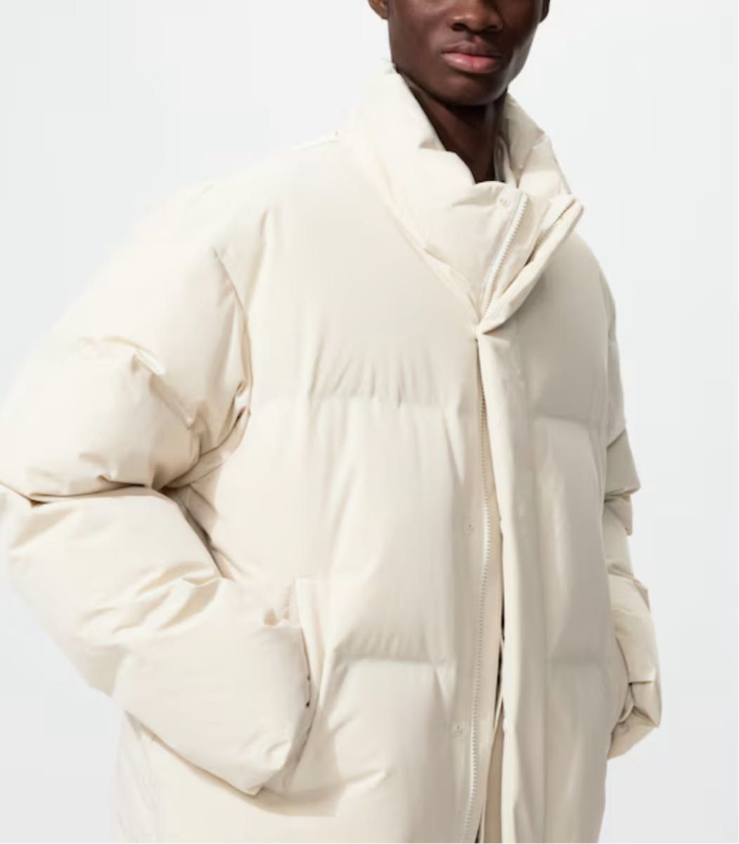 2025 ユニクロ シームレスダウンジャケット NATURAL Mサイズ｜Yahoo