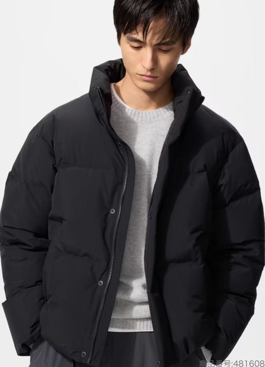 ユニクロ シームレスダウンジャケット 黒 Mサイズ｜Yahoo!フリマ（旧