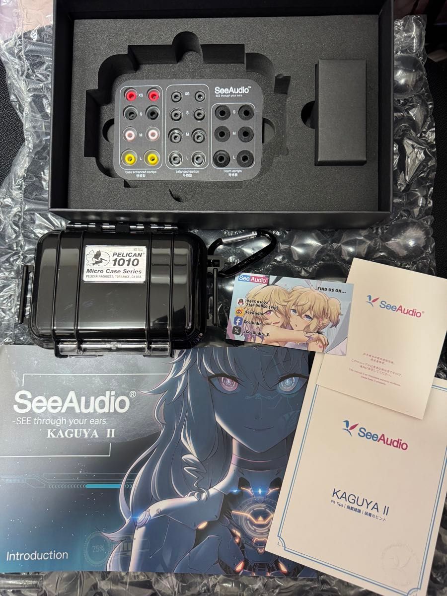 SeeAudio KAGUYA II 本体のみ使用 イヤホン｜Yahoo!フリマ（旧PayPay