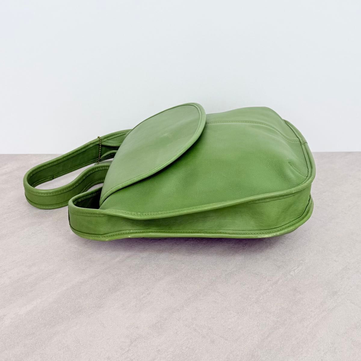 COACH オールドコーチ エルゴ ワンショルダーバッグ リーフグリーン