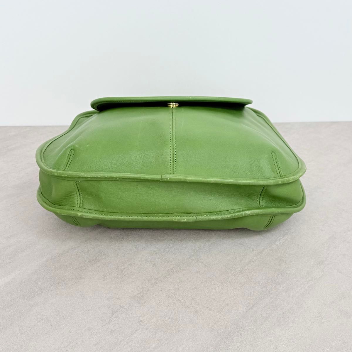 COACH オールドコーチ エルゴ ワンショルダーバッグ リーフグリーン