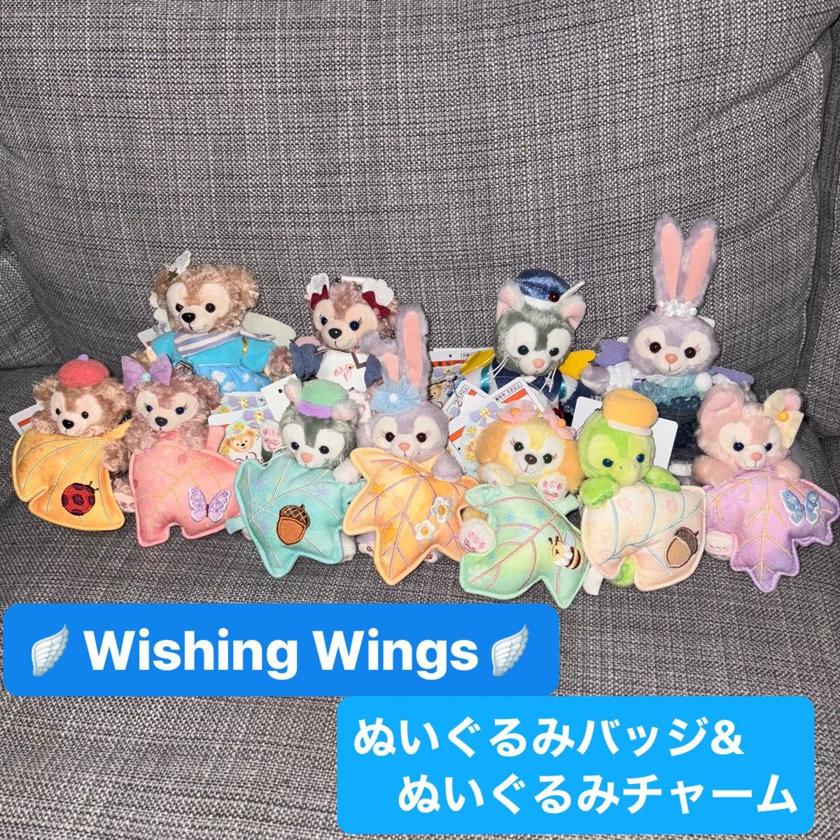 タグ付き ディズニーリゾート ダッフィーフレンズ ウィッシング