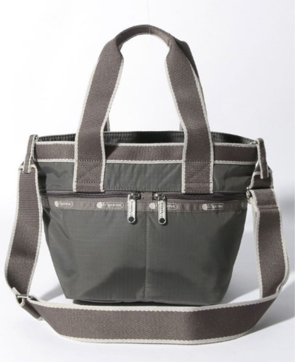 レスポートサックLeSportsacSMALL MANONチャコールシークレット