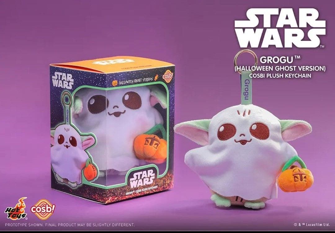 コスビ ぬいぐるみキーチェーン グローグー ハロウィン 限定版 マンダ
