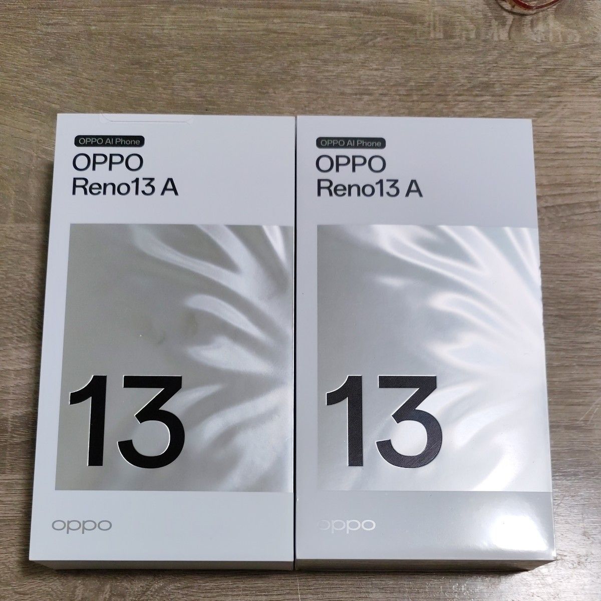 OPPO Reno13 A 2台セット SIMフリー 未使用 アイスブルー ルミナス