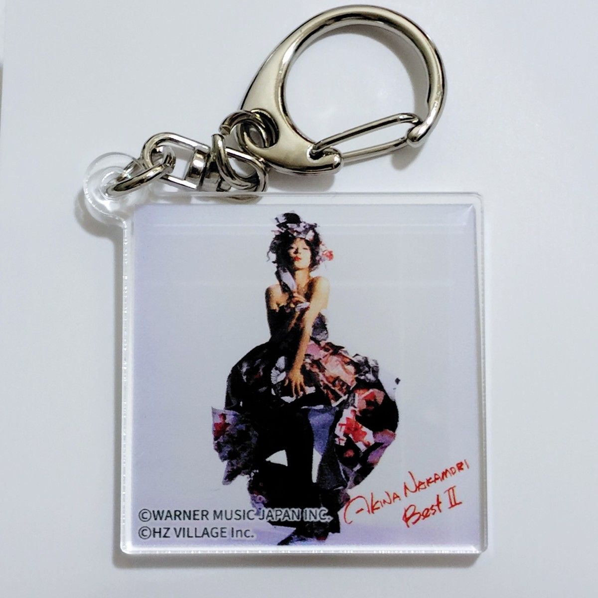 中森明菜 写真展 ジャケットアクリルキーホルダー BEST Ⅱ アルバム