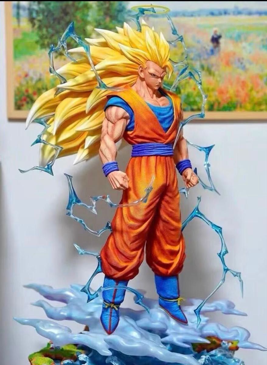 BUU studio 正規品 ドラゴンボール スーパーサイヤ人3 孫悟空 ガレージ