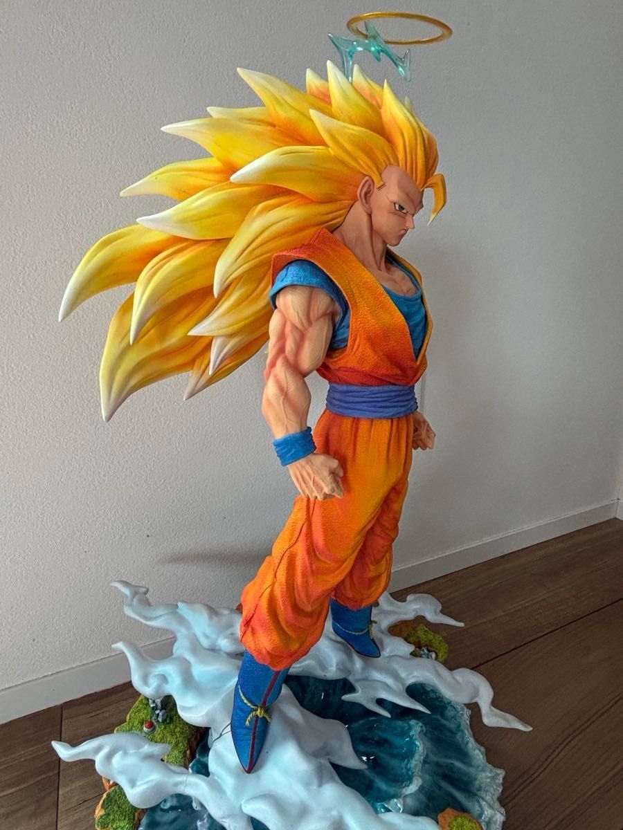 BUU studio 正規品 ドラゴンボール スーパーサイヤ人3 孫悟空 ガレージ