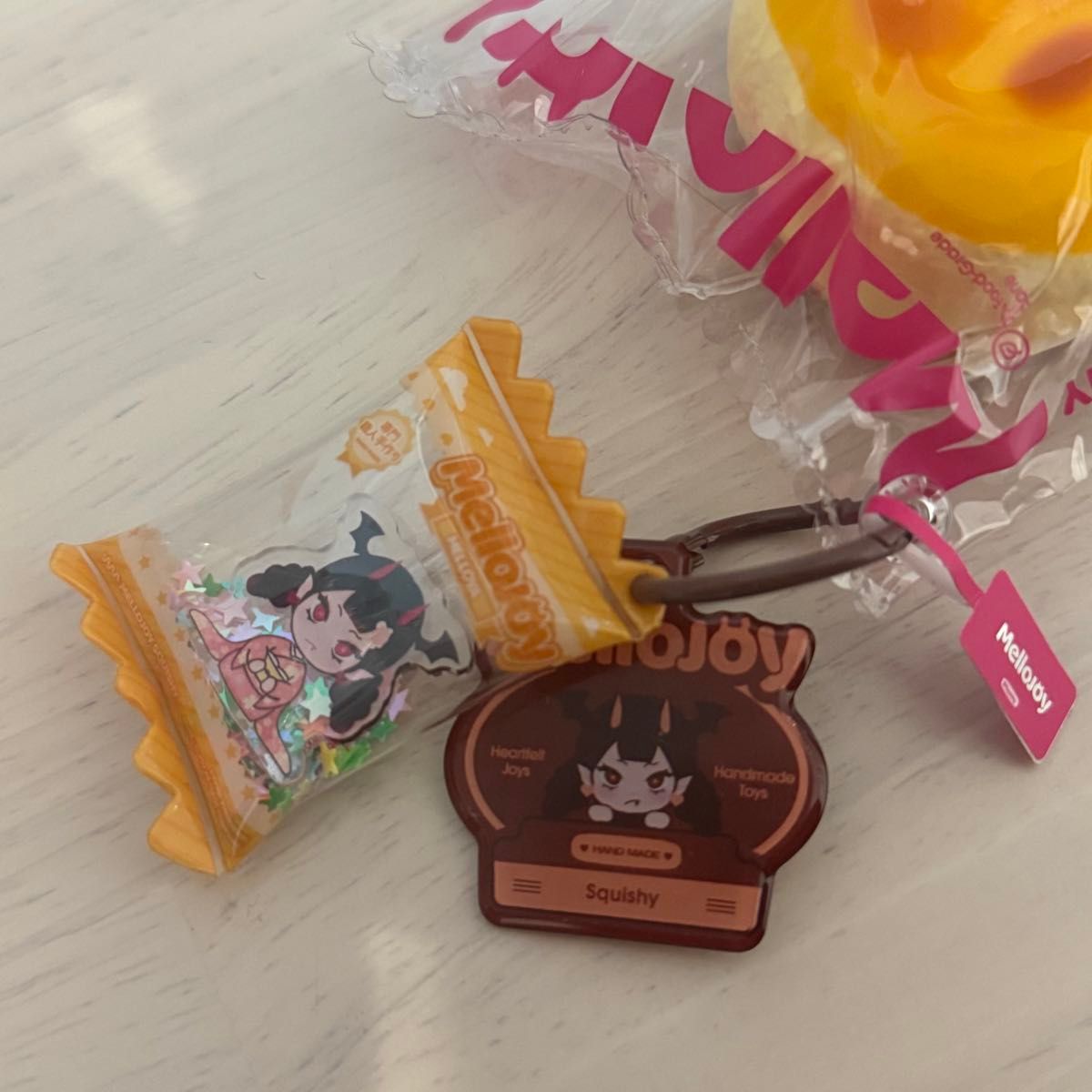 Mellojoy メロジョイ チーズベア 炭火焼き 付属品付き スクイーズ