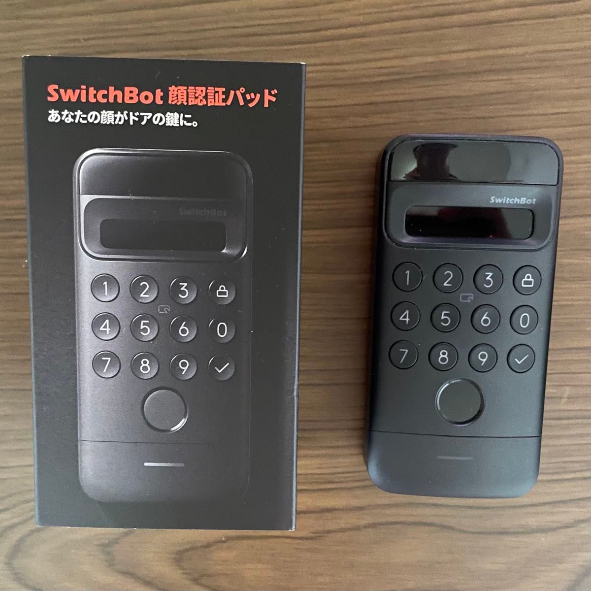 SwitchBot 顔認証パッド 中古 付属品あり｜Yahoo!フリマ（旧PayPayフリマ）