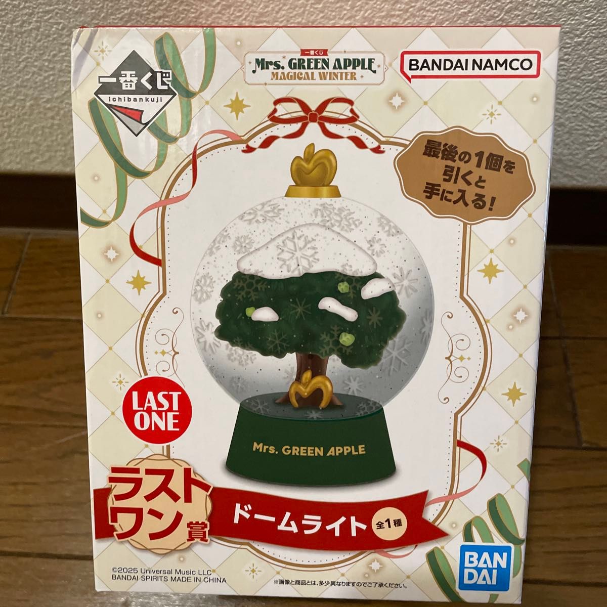 新品未開封】Mrs GREEN APPLE 一番くじ ラストワン賞 ドームライト