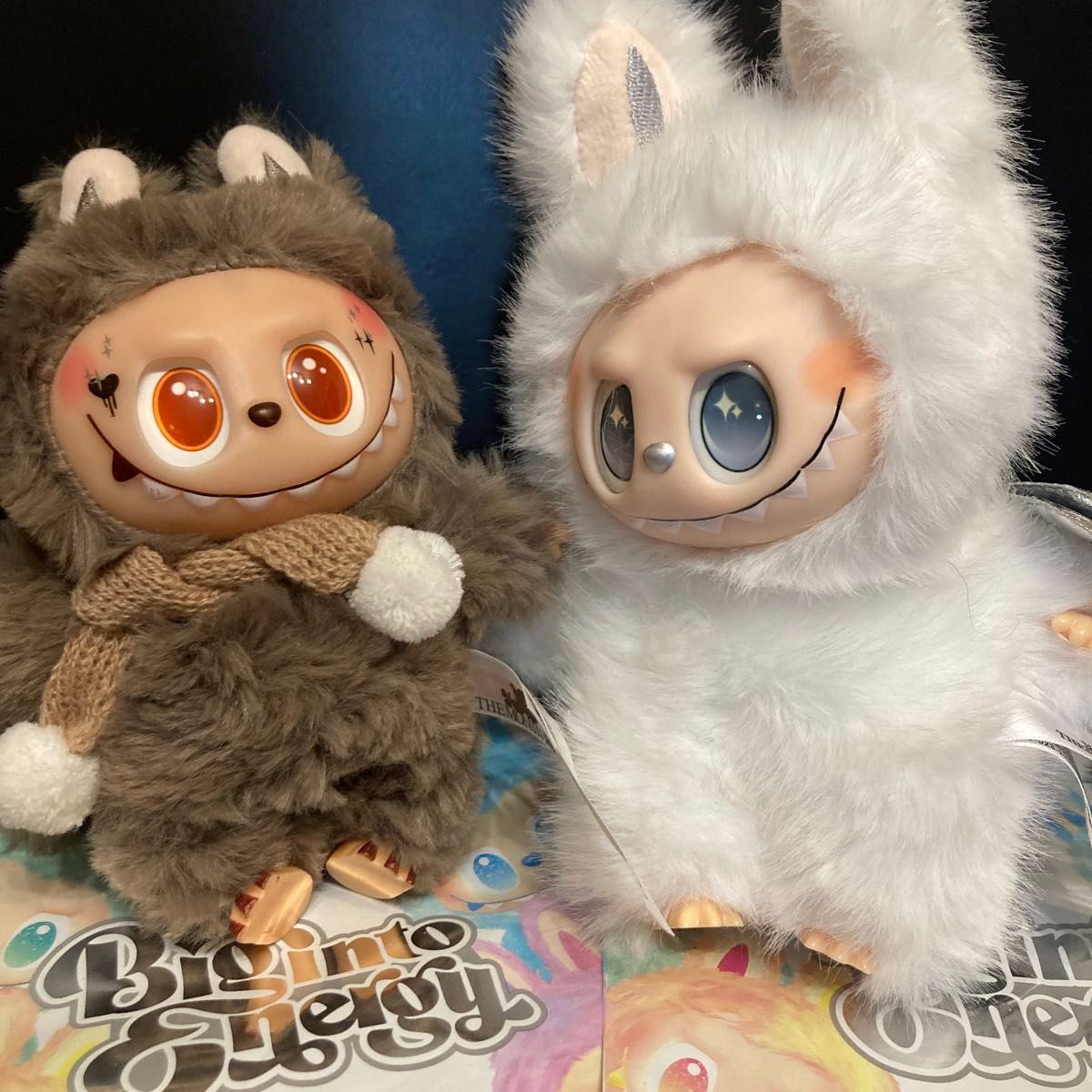 ⑤ シークレット 海外品 ラブブ ぬいぐるみ キーホルダー 2体セット