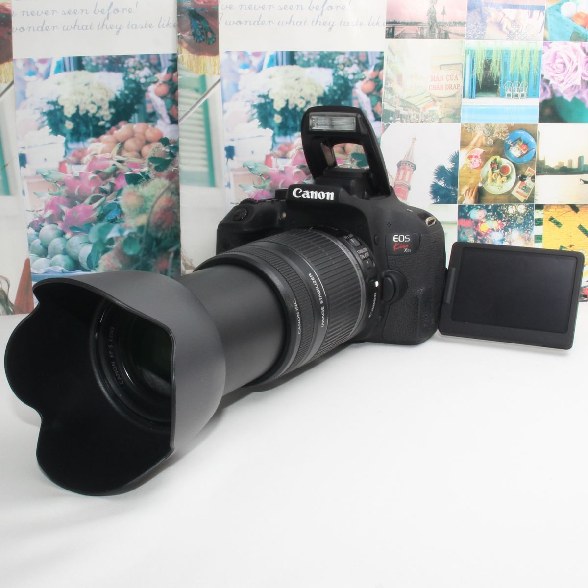 予備バッテリー付きCanon Kiss X9i 手振れ補正超望遠レンズ｜Yahoo