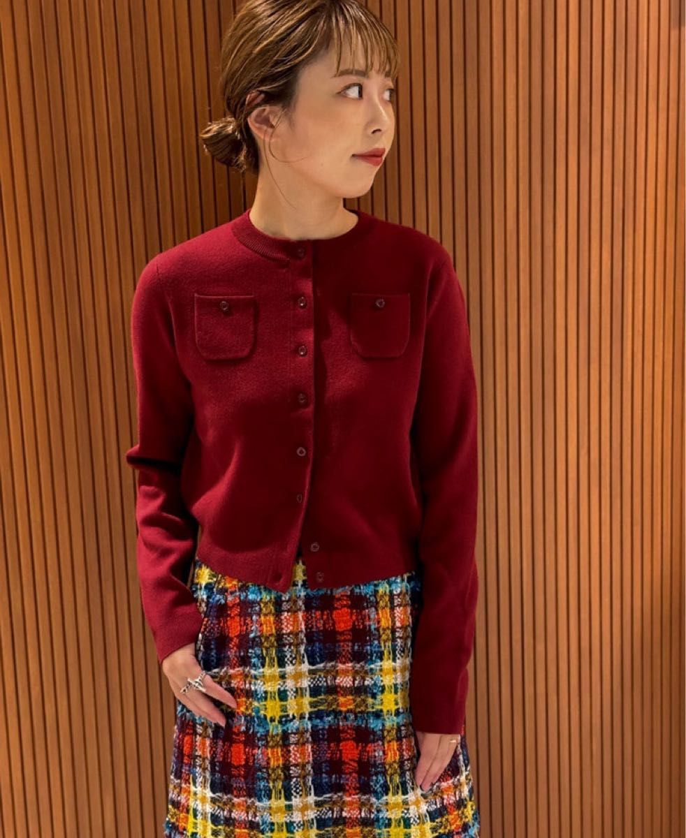 新品未使用 CABaN キャバン コットン カシミヤ クルーネック