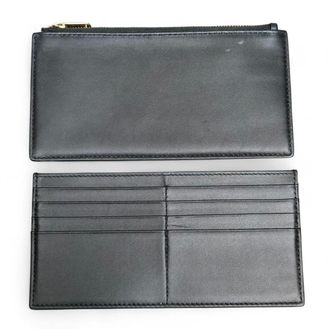 Dior チェーンポーチ カナージュ ブラック ラムスキン チェーン