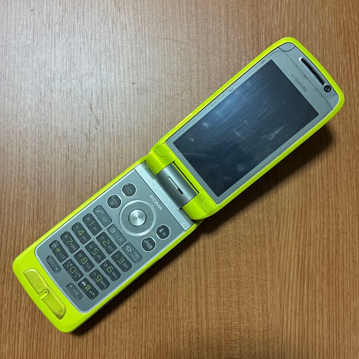 ジャンク品】NTT DoCoMo FOMA SO903i グリーンメタリックグレー
